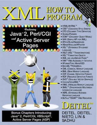 XML How to Program 0130284173 Book Cover
