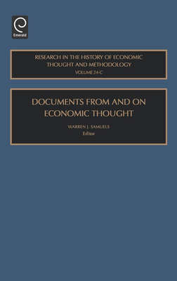 DOCUMENTS FROM AND ON ECONOMIC THOUGHT (RESEARC... B01E1TIJLM Book Cover