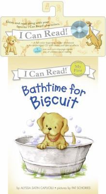 Bathtime for Biscuit [With CD] B0072AV0IM Book Cover