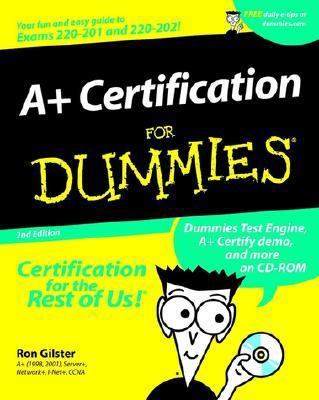 A] Certification for Dummies (R) [With CDROM] [... 0764508121 Book Cover