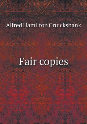 Fair copies 5518807473 Book Cover