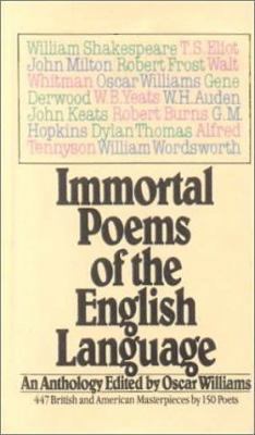 Immortal Poems of the English Language: An Anth... 0808510231 Book Cover