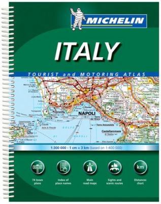 Michelin Italy Tourist and Motoring Atlas 2067132911 Book Cover
