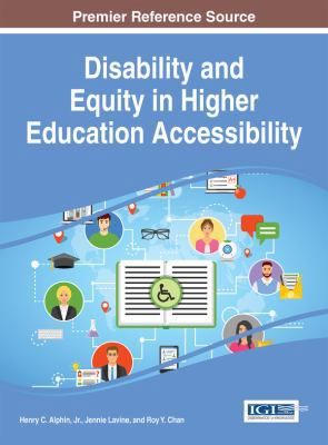 Disability and Equity in Higher Education Acces... 152252665X Book Cover