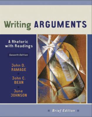 Writing Arguments: A Rhetoric with Readings, Br... 0321412907 Book Cover