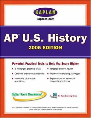 AP US History 2005: An Apex Learning Guide (Kap... 0743260619 Book Cover