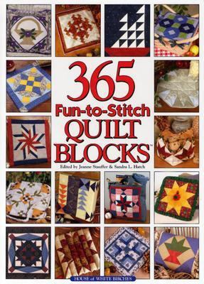 365 Fun-To-Stitch Quilt Blocks 1882138783 Book Cover