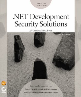 .Net Development Security Solutions 0782142664 Book Cover