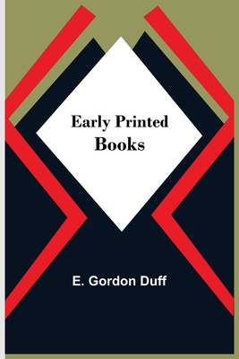Early Printed Books 9354544932 Book Cover