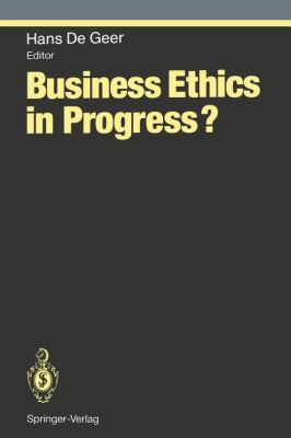 Business Ethics in Progress? 3642788653 Book Cover
