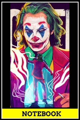 Joker notebook - best gift for Joker lovers: 6x9 inch, 120 pages, blank line, notepad, journal, Joker notebook, Joker office supplies
