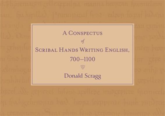 A Conspectus of Scribal Hands Writing English, ... 1843846179 Book Cover