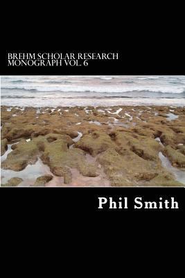 2016 Brehm Scholar Monograph 153905022X Book Cover