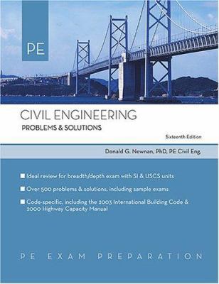 Civil Engineering: Problems & Solutions 1419516477 Book Cover