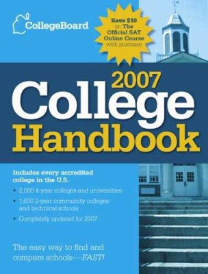 The College Board College Handbook 0874477646 Book Cover