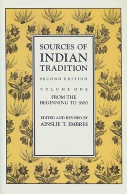 Sources of Indian Tradition: Modern India and P... 0231066511 Book Cover