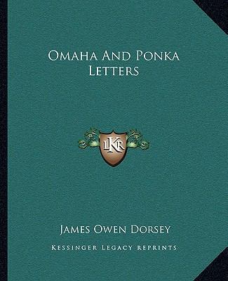 Omaha And Ponka Letters 1163228656 Book Cover