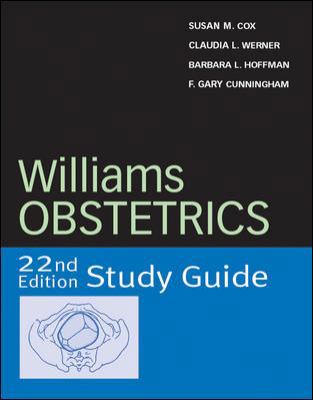 Williams Obstetrics: Study Guide 0071427821 Book Cover