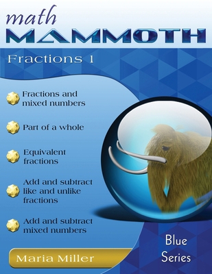 Math Mammoth Fractions 1 1954358598 Book Cover