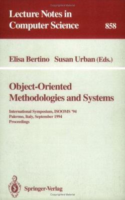Object-Oriented Methodologies and Systems: Inte... 354058451X Book Cover