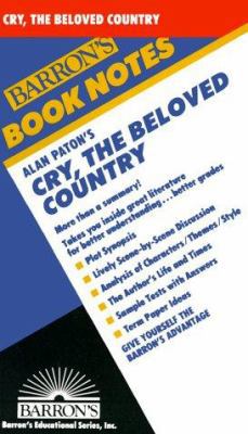 Alan Paton's Cry, the Beloved Country 0812035070 Book Cover