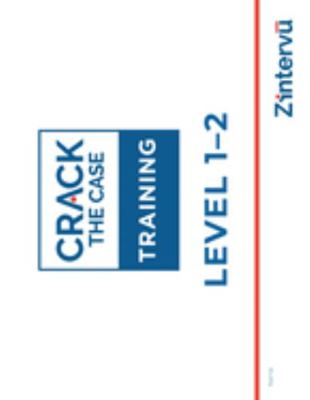 Paperback Crack the Case Workshop Levels 1 & 2 : Crack the Case Workshop Series Book