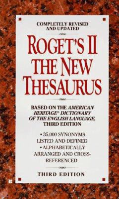 Roget's II the New Thesaurus 0425156680 Book Cover