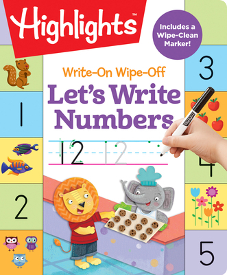 Write-On Wipe-Off Let's Write Numbers 1684372879 Book Cover
