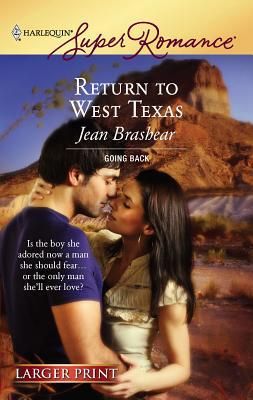 Return to West Texas [Large Print] 037378158X Book Cover