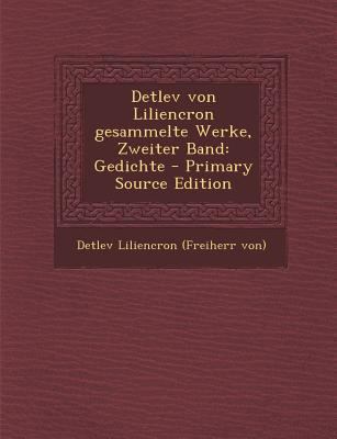 Detlev Von Liliencron Gesammelte Werke, Zweiter... [German] 1293098701 Book Cover