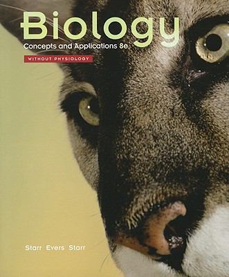 Biology: Concepts and Applications Without Phys... 0538739258 Book Cover