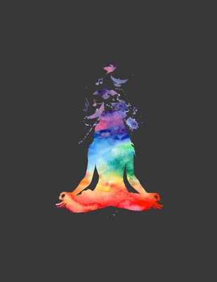 The Seven Chakra Lined Journal: Reiki Yoga Design Blank College Ruled Notebook Inspirational & Motivational journal Women's Gag Gift for Reiki Master ... crystal healing & buddhism 8.5 x 11 120 pages