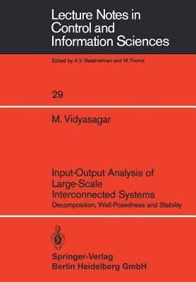 Input-Output Analysis of Large-Scale Interconne... 3540105018 Book Cover