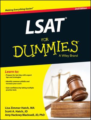 LSAT for Dummies, 2nd Edition 1118678052 Book Cover