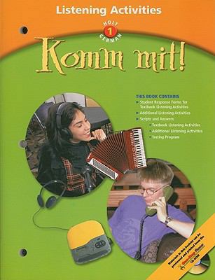 Holt German 1: Komm Mit! Listening Activities 0030655722 Book Cover
