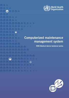 Computerized Maintenance Management System 9241501413 Book Cover
