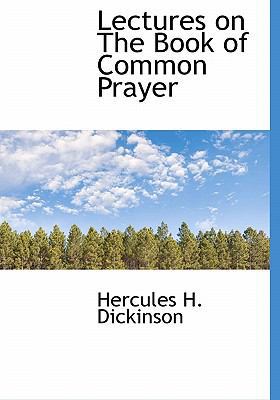 Lectures on the Book of Common Prayer 111721270X Book Cover