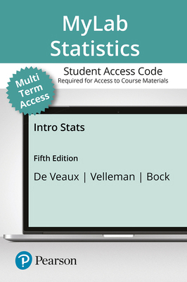 Mylab Statistics with Pearson Etext -- 24 Month... 0134768361 Book Cover