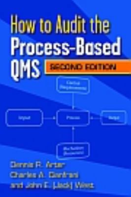 How to Audit the Process-Based QMS 0873898443 Book Cover