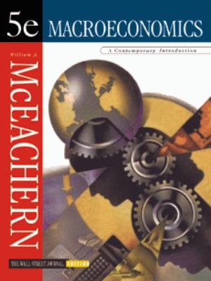 Macroeconomics: A Contemporary Introduction, Th... 0538888474 Book Cover