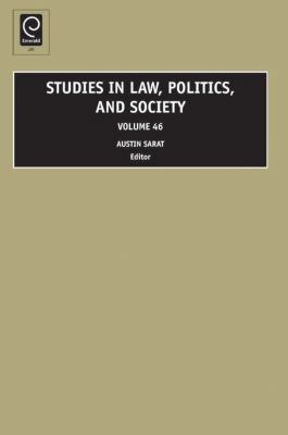 Studies in Law, Politics, and Society 1848553781 Book Cover