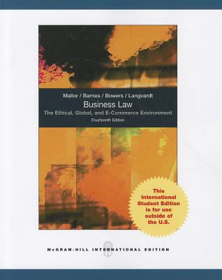 Business Law: The Ethical, Global, and E-Commer... 0070167141 Book Cover