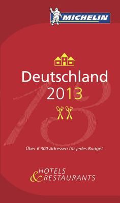 Michelin Guide Deutschland 2013 206717892X Book Cover