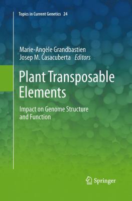 Plant Transposable Elements: Impact on Genome S... 3642437591 Book Cover