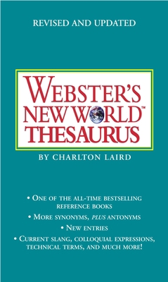 Webster's New World Thesaurus: Third Edition 1416533281 Book Cover