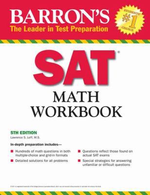 Barron's SAT Math Workbook 1438000286 Book Cover