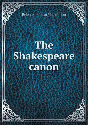 The Shakespeare canon 5518872550 Book Cover