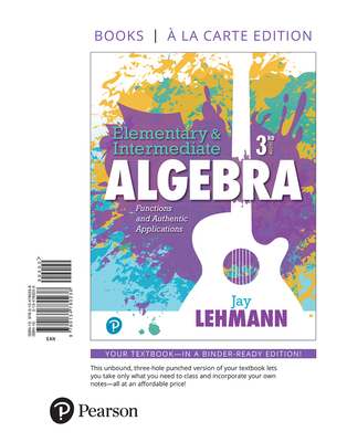Elementary & Intermediate Algebra: Functions an... 013478023X Book Cover