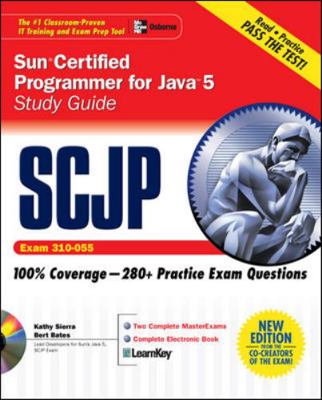 SCJP Sun Certified Programmer for Java 5: Exam ... B007YXPSQC Book Cover