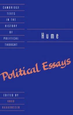 Hume: Political Essays (Cambridge Texts in the ... 052146093X Book Cover